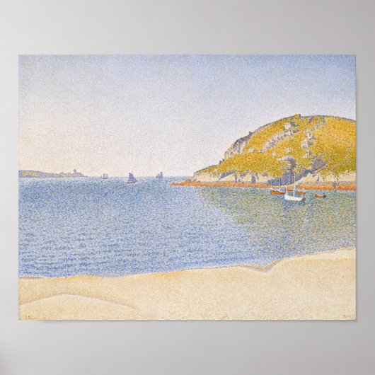 Haven van Saint-Cast door Paul Signac Poster (Voorkant)