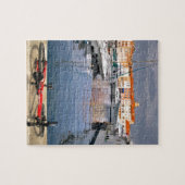 Haven van Saint-Tropez in Frankrijk Legpuzzel (Horizontaal)