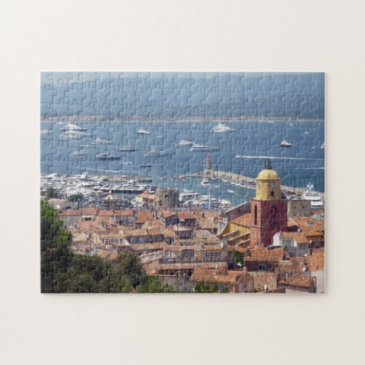 haven van saint tropez legpuzzel (Horizontaal)