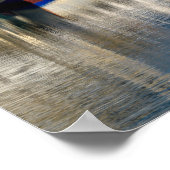 Haven van Saint-Vaast-la-Hougue in Frankrijk Poster (Hoek)