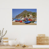 Haven van San Andres op Tenerife Poster (Keuken)