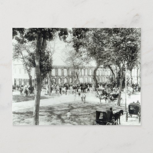 Haven van Spanje, Trinidad, 1891 Briefkaart (Voorkant)