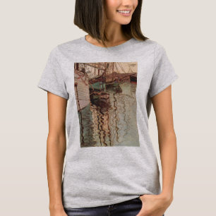 Haven van Triëst door Egon Schiele, Vintage Art T-shirt