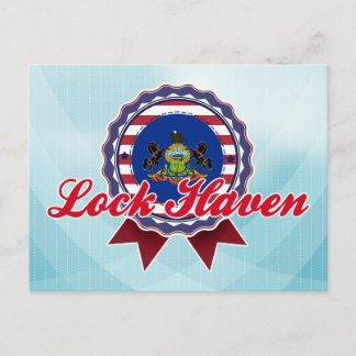 Haven vergrendelen, PA Briefkaart