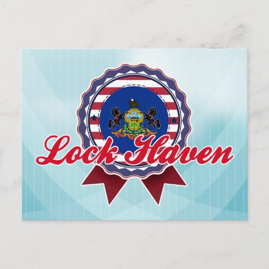 Haven vergrendelen, PA Briefkaart (Voorkant)