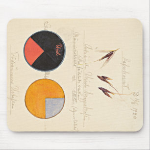 Haver, 1920, van Hilma af Klint Muismat