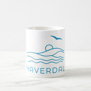 Haverdal Halland Country Sweden Beach Holiday Koffiemok