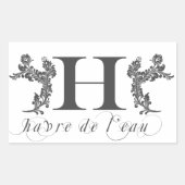 Haverleau : Sticker Rectangle (Devant)