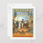 Haverly's jeugdtheater in New York Briefkaart (Voorkant / Achterkant)
