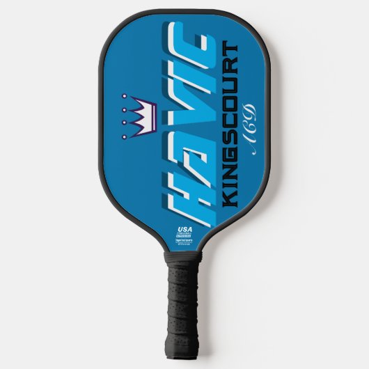 HAVIC KINGSCOURT PICKLEBALL PADDLE (Achterkant)