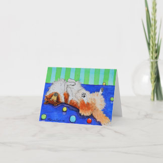 Havin een Bal 4x6 notecard Kaart