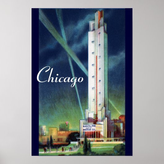 Havoline Thermometer Poster (Voorkant)