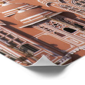 Hawa Mahal, Jaipur Poster (Hoek)