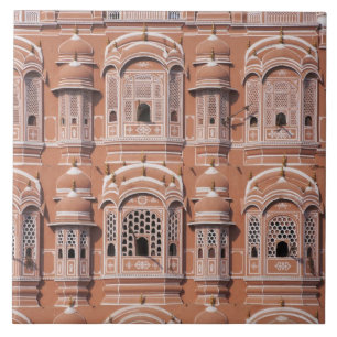 Hawa Mahal (Paleis van de Wind), Jaipur Tegeltje