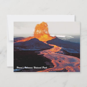 Hawaiʻi Volcanoes National Park Briefkaart