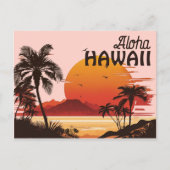  Hawaï Briefkaart (Voorkant)