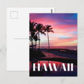 Hawaï Briefkaart (Voorkant / Achterkant)