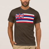 Hawaï, Hawaïaanse Aloha Paradise State Vlag T-shirt (Voorkant)