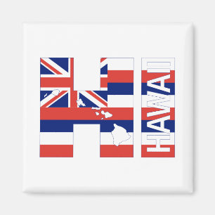 Hawaï Hawaiiaanse vlag Magneet