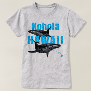 HAWAÏ POLYNESISCHE STAMMENBULTRUG HAWAÏ-EILANDEN T-SHIRT