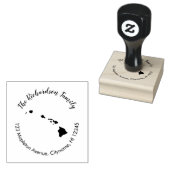 Hawaï staat retouradres rubberstempel (Gestempeld)