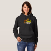Hawai Sunset Retro Aloha Hawaii Island Hoodie (Voorkant volledig)