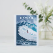  Hawaï Surfen Surfer Reizen Briefkaart (Staand voorkant)