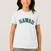 Hawaï Tri-Blend Shirt (Voorkant)
