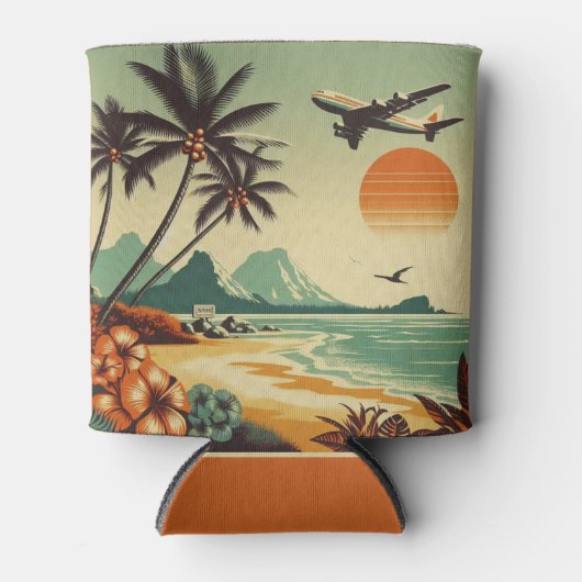 Hawaï/Tropisch Blikjeskoeler (Voorkant)