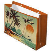  Hawaï/Tropisch Groot Cadeauzakje (Voorkant Gekanteld)