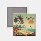  Hawaï/Tropisch Magneet (Voorkant / Achterkant)