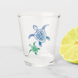 Hawaï Turtle Shot glass Shot Glas