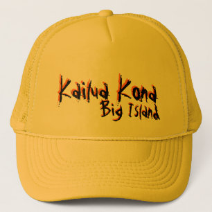 Hawaï van het Eiland van Kona van Kailua Groot Trucker Pet