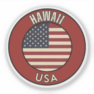 Hawaï Verenigde Staten van Amerika Sticker
