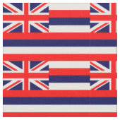 HAWAÏ Vlag Stof (Close Up)