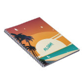 Hawaïaans/Aloha/Tropisch/strand Notitieboek (Rechterzijde)