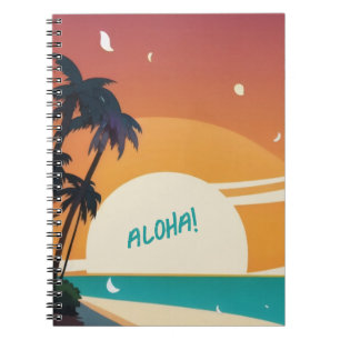 Hawaïaans/Aloha/Tropisch/strand Notitieboek