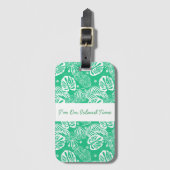 Hawaïaans Bagagelabel (Voorkant (verticaal))