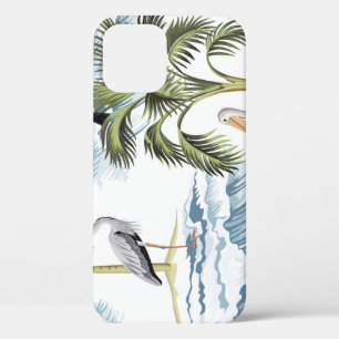Hawaïaans , bloemenzomerpatroon. iPhone 12 hoesje