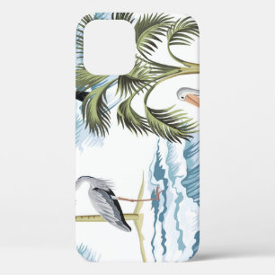Hawaïaans , bloemenzomerpatroon. iPhone 12 hoesje