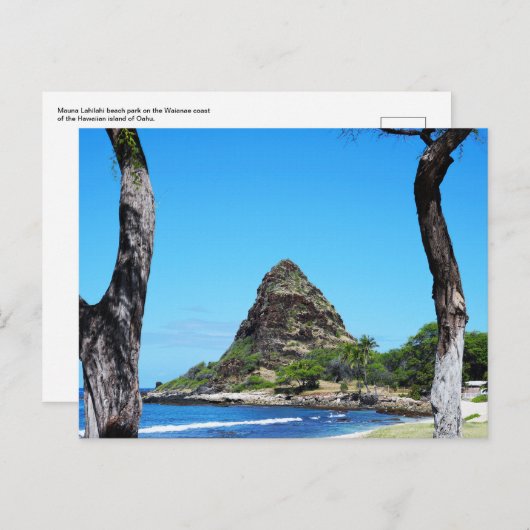 Hawaïaans Briefkaart (Voorkant / Achterkant)