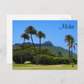 Hawaïaans Briefkaart (Voorkant / Achterkant)