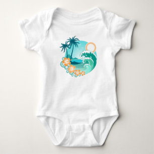 Hawaïaans Eiland 1 Romper