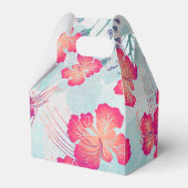 Hawaïaans gedrukte Ohai Alii v2 patroon Bedankdoosjes (Achterkant)