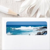 Hawaïaans Lavagesteente en Koraaloceaan - Hawaï Etiket (Insitu)