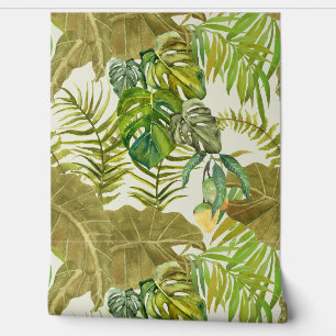 Hawaïaans Olifantenoor Mango-regenwoud Behang