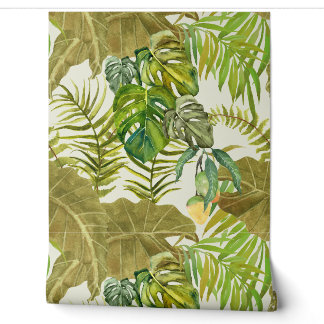Hawaïaans Olifantenoor Mango-regenwoud Behang