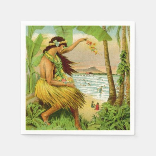  Hawaïaans reizen Servet (Voorkant)