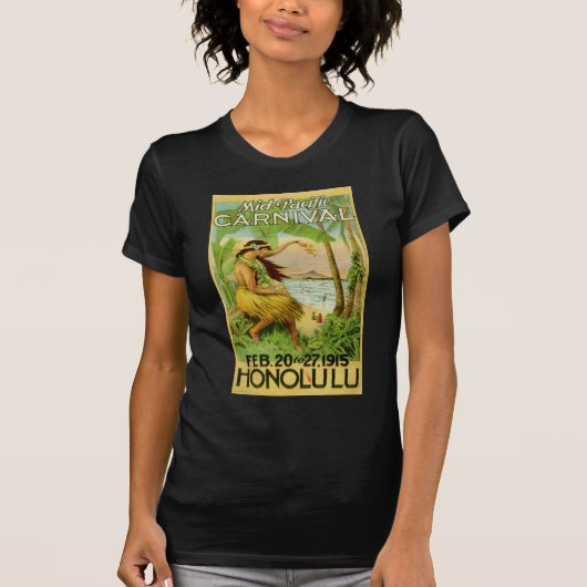  Hawaïaans reizen T-shirt (Voorkant)