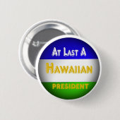 Hawaïaans Ronde Button 5,7 Cm (Voorkant /achterkant)